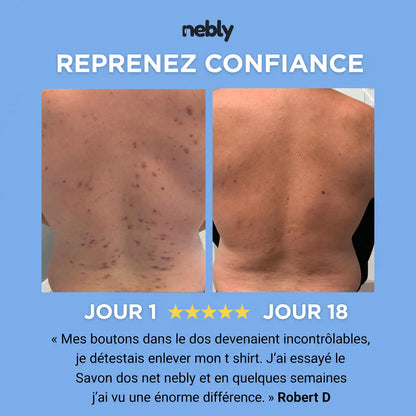 Savon dos net nebly